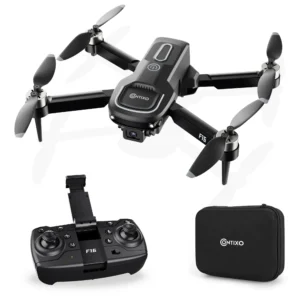 Contixo F16 Camera Drone For Kids, 360° Flip Brushless Motor 2.4G RC Quadcopter Foldable Gesture Control FPV Flying Drones with 17 Mins Intelligent Flight Time For Beginners children Indoor Outdoor