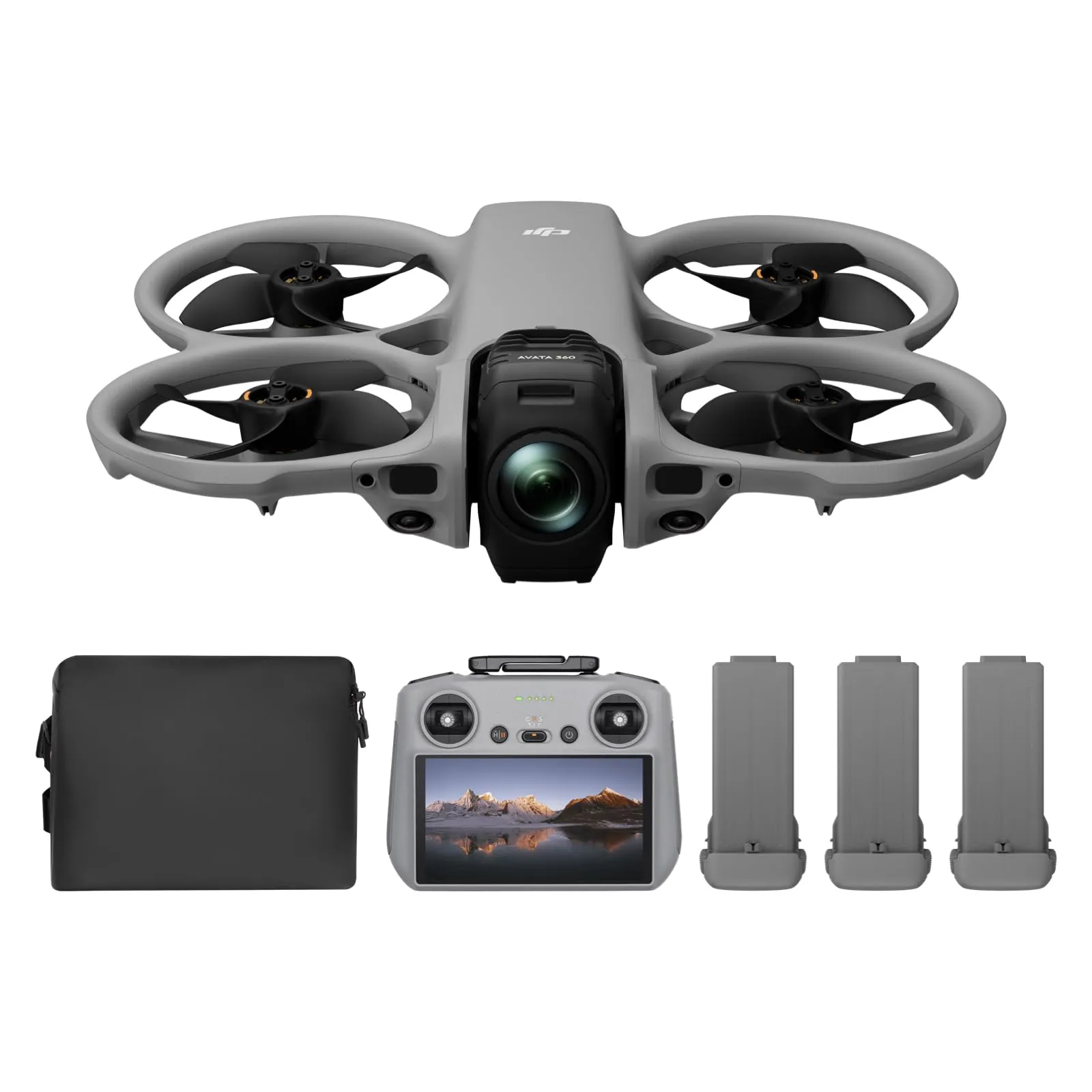 DJI Avata 360 Motion Fly More Combo, 360° Drone With 1-Inch 8K 360° Imaging, 360° Camera Drone With Propeller Guard. Includes Goggles N3 and RC Motion 3 for Intuitive Motion Control and Easy ACRO