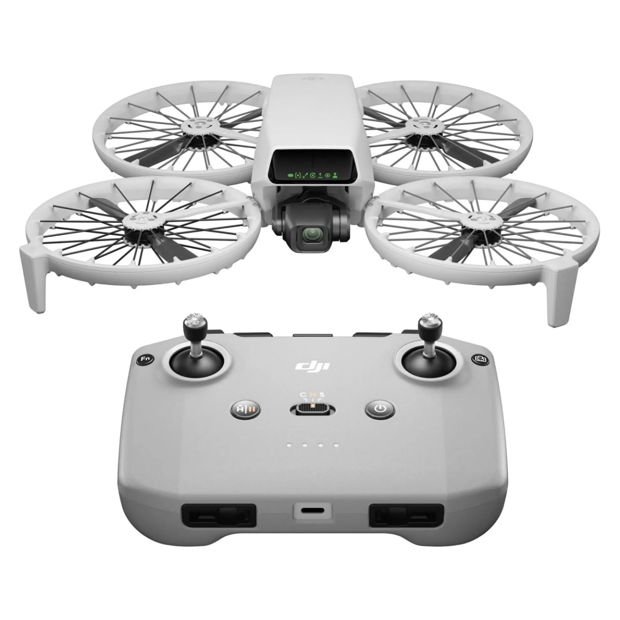 DJI Flip Fly More Combo With RC 2 Screen Remote Controller, Drone With 4K UHD Camera for Adults, Palm Takeoff, Auto Return, Intelligent Flight, 3 Batteries for 93-Min Flight Time