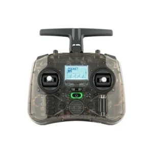 Radiomaster Pocket Hall Gimbal Transmitter Remote Control Portable Lightweight Built in LED Light Foldable Antenna Mode 2 (ELRS-Charcoal)