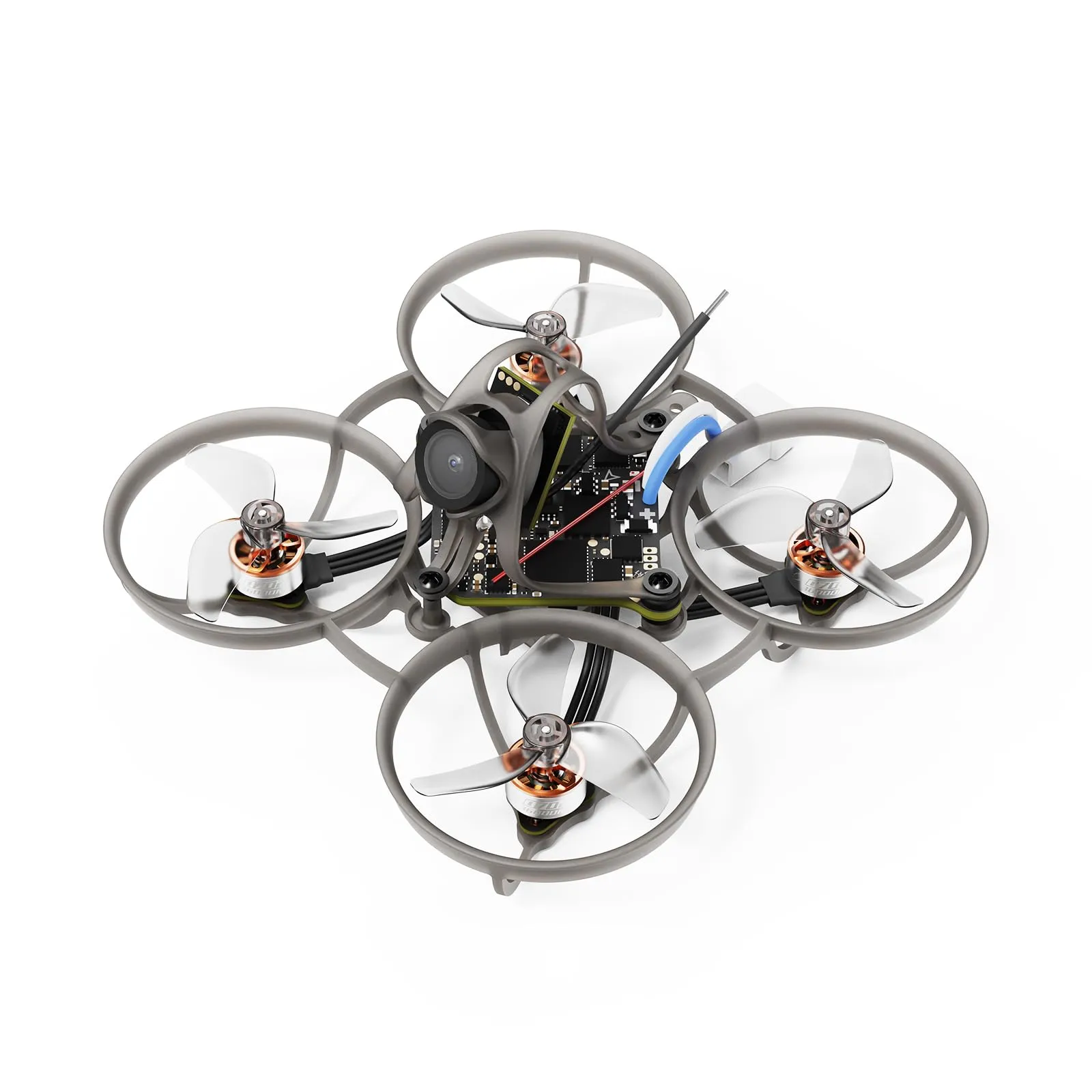 BETAFPV Air65 II Brushless Whoop Quadcopter, Ultralight 1S 65mm Micro Drone with Matrix 1S 5IN1 II 12A FC, 0702 36000KV Motor, 1207 3-Blade Prop, C03 Camera, Air II Canopy&Frame for Champion FPV Quad