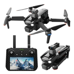 Bingchat Tablet Remote Professional Drones with Camera for Adults 4K HD, 360°Obstacle Avoidance, 3 Axis Gimbal, Payload Release, Up to 5 Miles Range, 84 Minutes Two Batteries, High Wind Resistance, Rainproof, Time-lapse, Follow Me