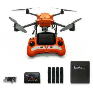 SwellPro FD2 Fisherman MAX Heavy Lift Fishing Drone with Bait Release | 7.0LBS Bait Capacity, 1.5KM Long Casting Range, IP67 Waterproof Foldable Drone with 4K Camera for Adults