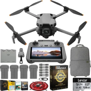 DJI Mini 5 Pro Drone Fly More Combo with RC 2, 1" CMOS Sensor, 4K Video, Obstacle Sensing, 4 Battery Bundle with Deco Essentials CPS Exclusive 26 Month Protection Pack and Accessories Kit